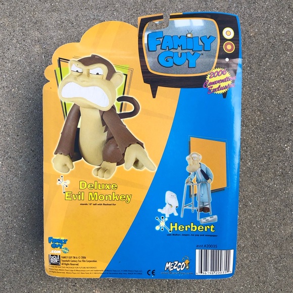 Rare Family Guy Mike Henry Signed 2006 SDCC Exclusive Herbert Action Figure +COA - Picture 7 of 10